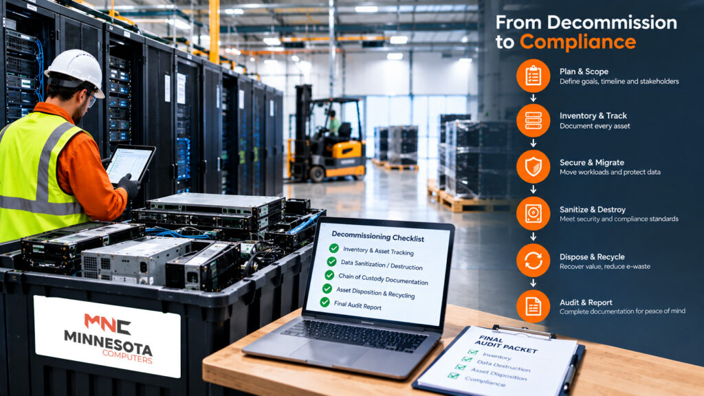Data Center Decommissioning Complete Process Explained